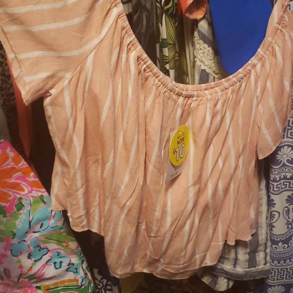 Off the shoulder top